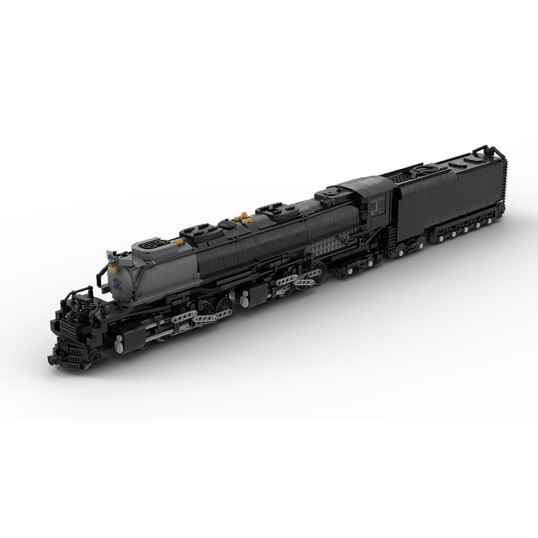4014 Big Boy Dynamic RC Train Model Building Blocks - CUBERTIME
