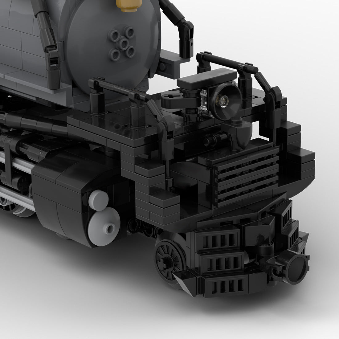 4014 Big Boy Dynamic RC Train Model Building Blocks - CUBERTIME