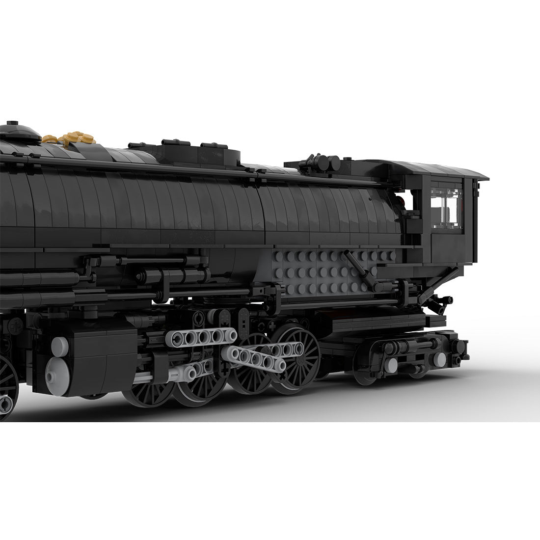 4014 Big Boy Dynamic RC Train Model Building Blocks - CUBERTIME