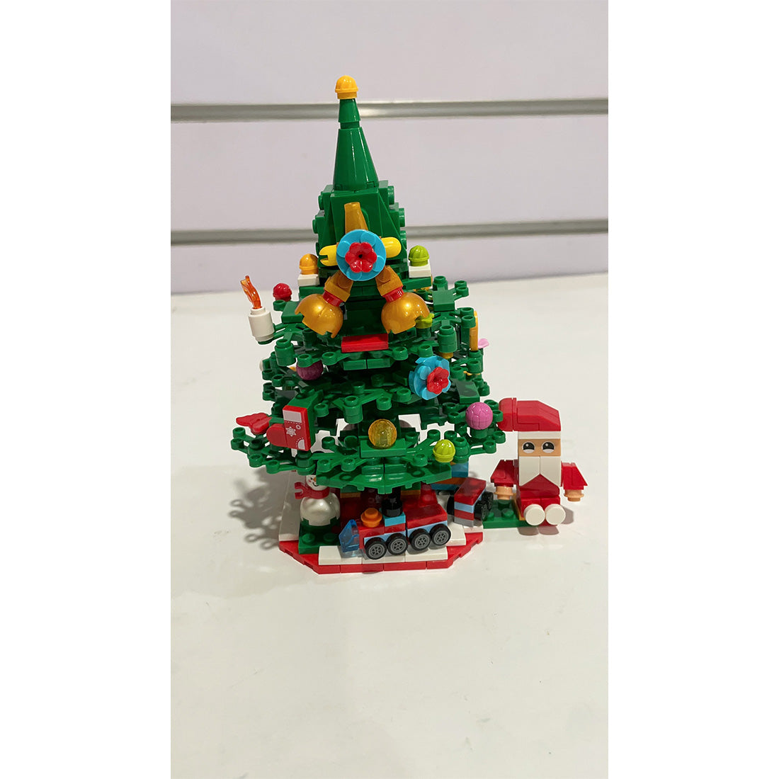 Christmas Advent Calendar Building Block Set, 3 Christmas Scenes with Tree, Gingerbread House & Village Display(864PCS) - cubertime