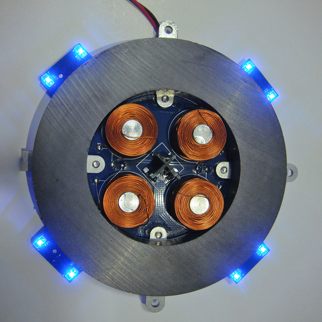 DIY Magnetic Levitation Module Magnetic Suspension Kit with LED Light (500g) - CUBERTIME