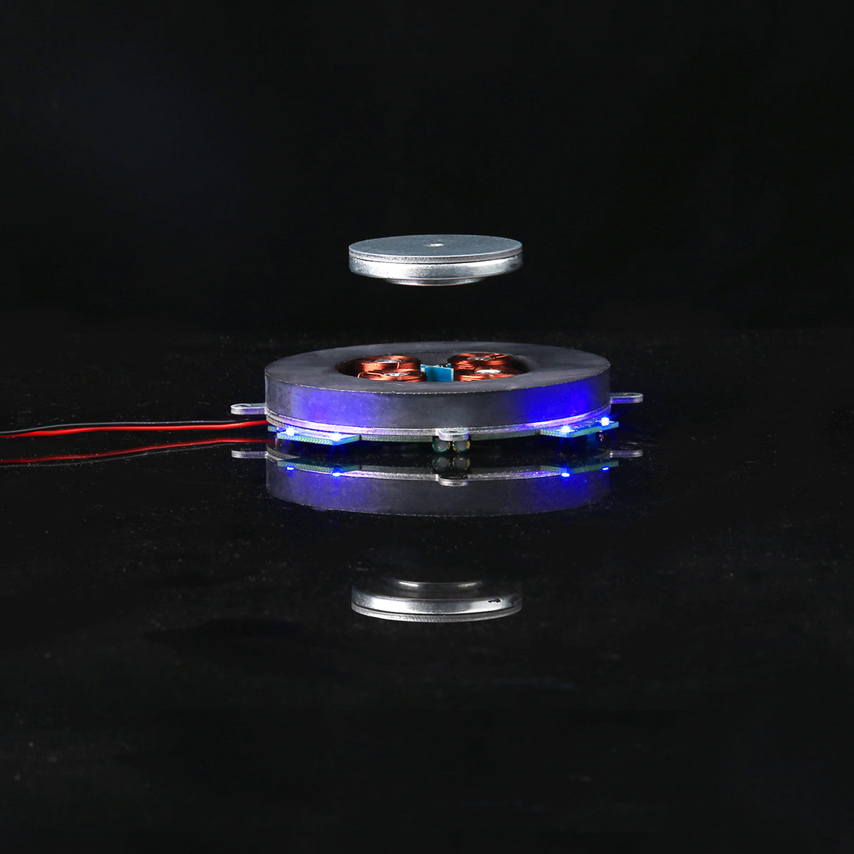 DIY Magnetic Levitation Module Magnetic Suspension Kit with LED Light (500g) - CUBERTIME