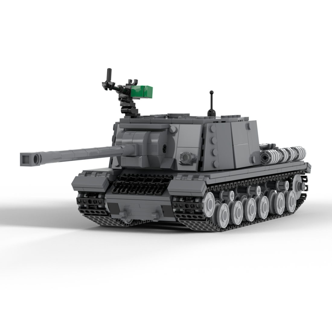 ISU-152 Tank Military Building Blocks Set (809PCS) - cubertime