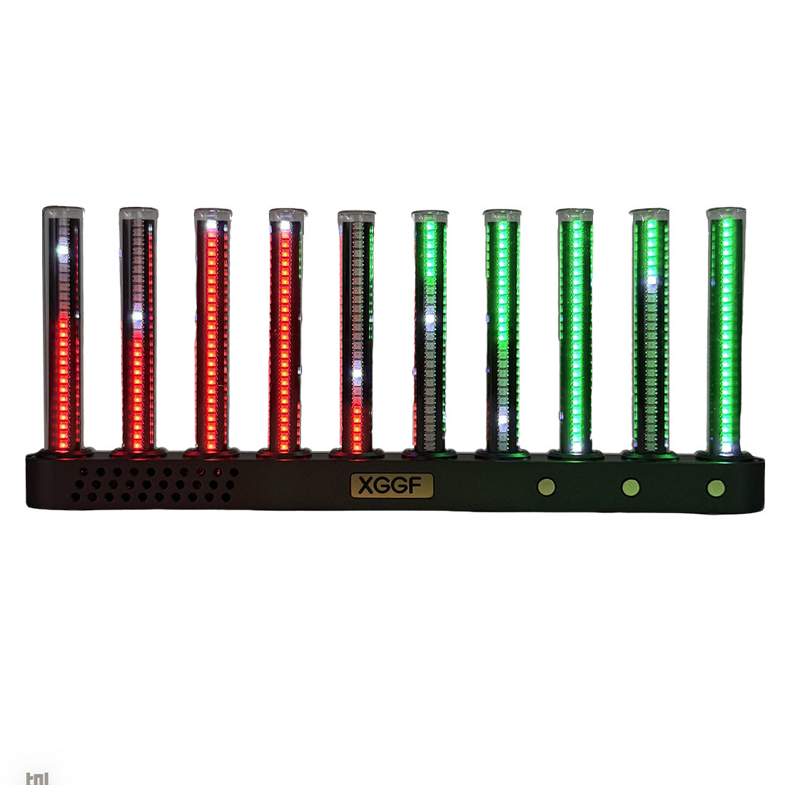 LED Spectrum Music Light, Sound Reactive Ambient Light, Gaming Room Desk Rhythm Light - cubertime