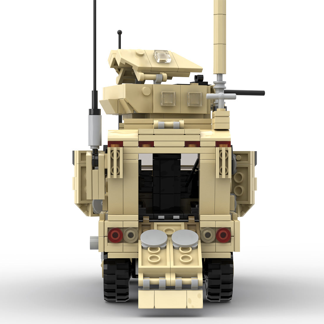 MOC-148302 MaxxPro Armored Vehicle Model Building Blocks Set (814PCS) - cubertime