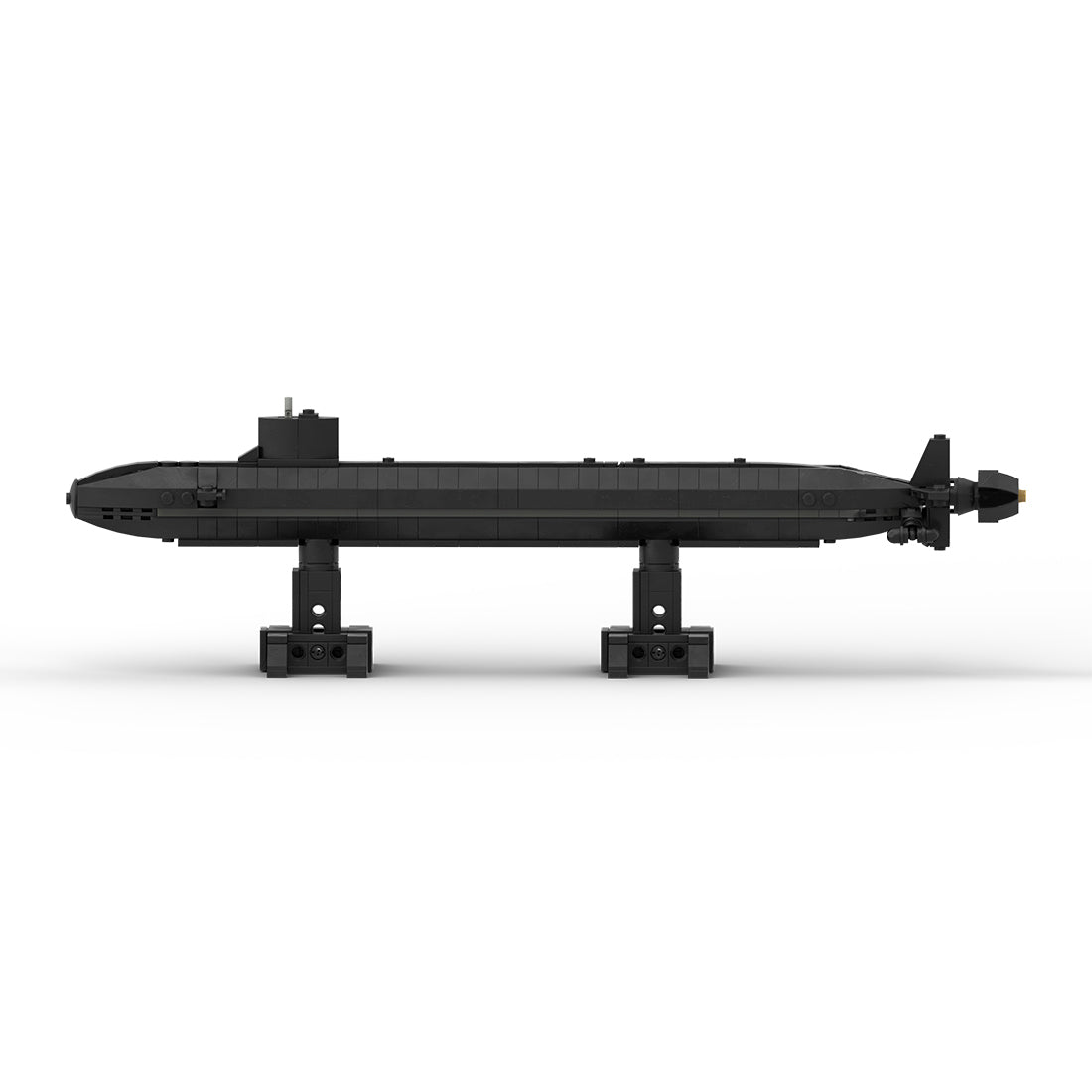 MOC-157724 1/300 Scale VIRGINIA CLASS Submarine Modern Military Model Building Blocks Set (465PCS) - cubertime
