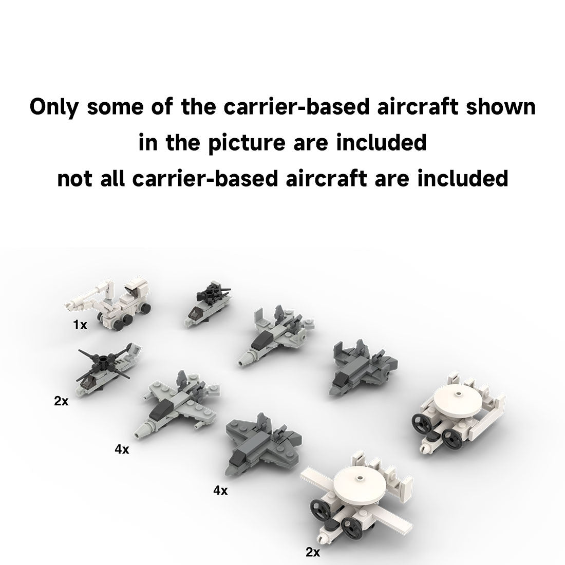 MOC-192566 1/300 Scale Gerald R-FOD | Nuclear-Powered U.S. Aircraft Carrier Building Blocks Set (6354PCS) - cubertime