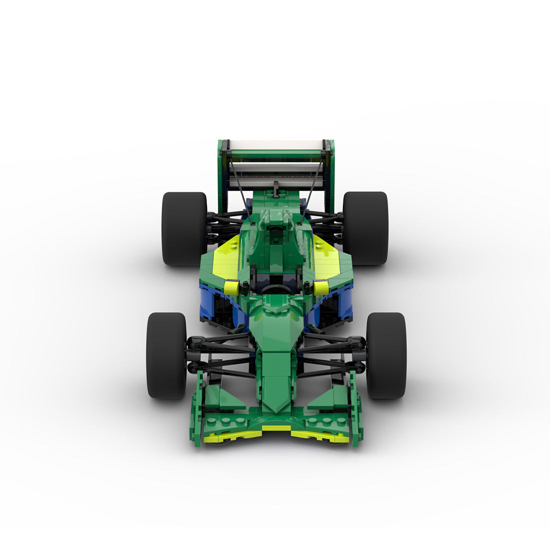 MOC-213339 1/16 Scale Jordan 191 1991 F1 Race Car Building Blocks Set(717PCS) - cubertime