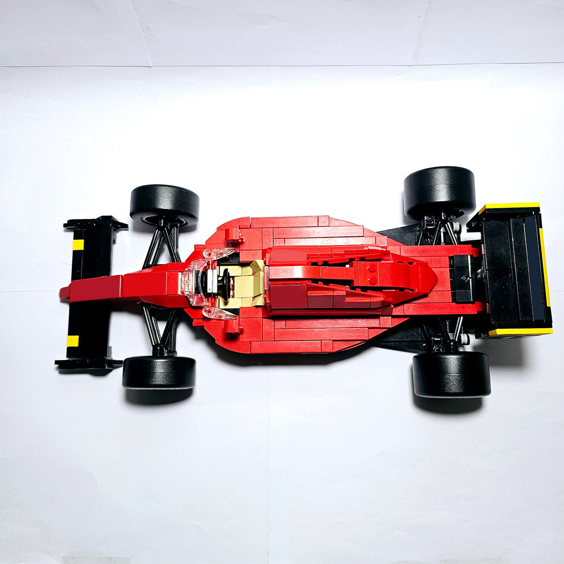 MOC-216419 1/16 Scale Ferrari 641/2 F1-90 1990 F1 Race Car Model Building Blocks Set(794PCS) - cubertime