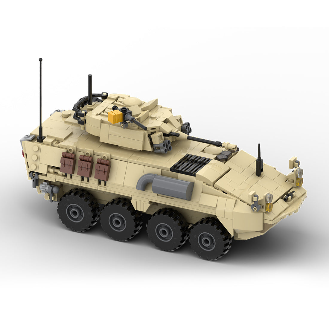 MOC-259577 1/35 Scale LAV-25 8x8 Light Armoured Vehicle Building Blocks Set (V2)