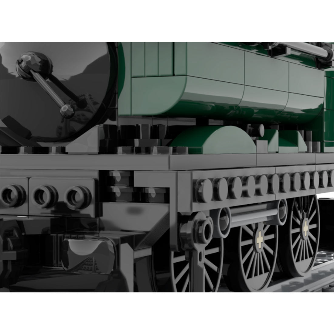MOC-91327 British GWR-5700 Locomotive Assembly Toy Building Blocks Set (418PCS) - cubertime