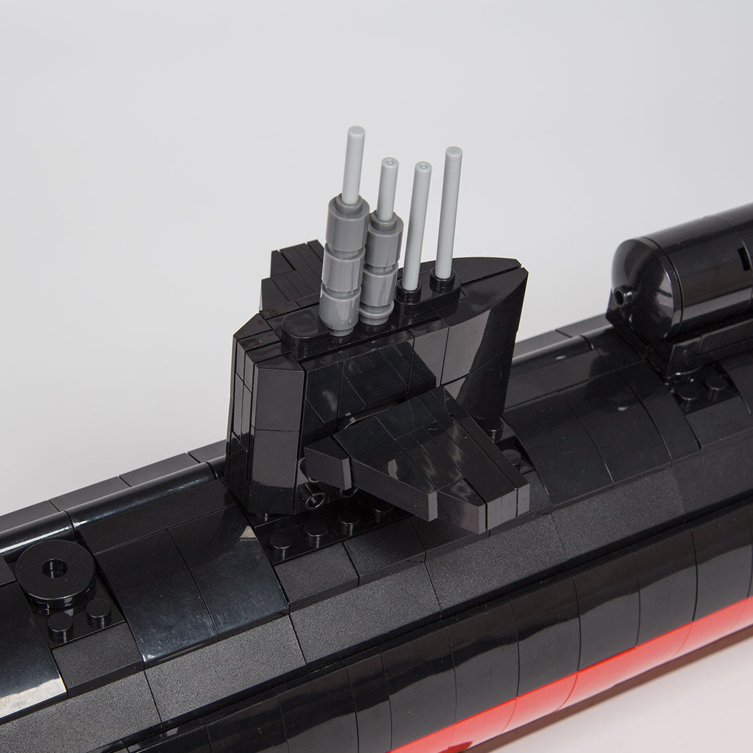 MOC 1/125 UCC Los Angeles-class Military Nuclear Submarine Model Building Blocks Set (2750PCS) - cubertime