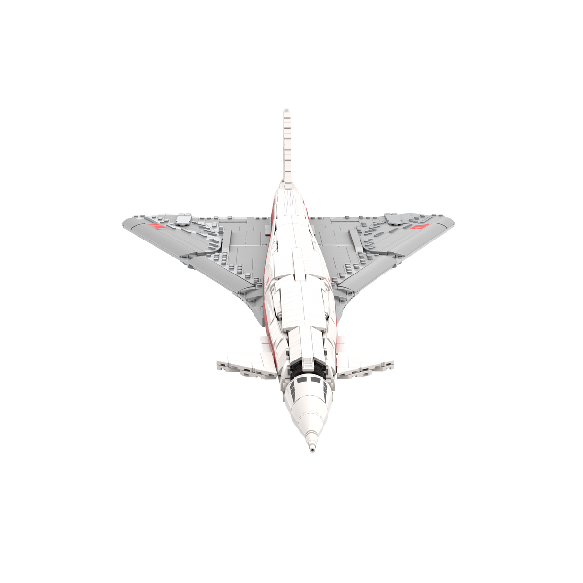 MOC 1/80 Scale B2707-200TWA American Supersonic Passenger Aircraft Building Block Set(4034PCS) - cubertime
