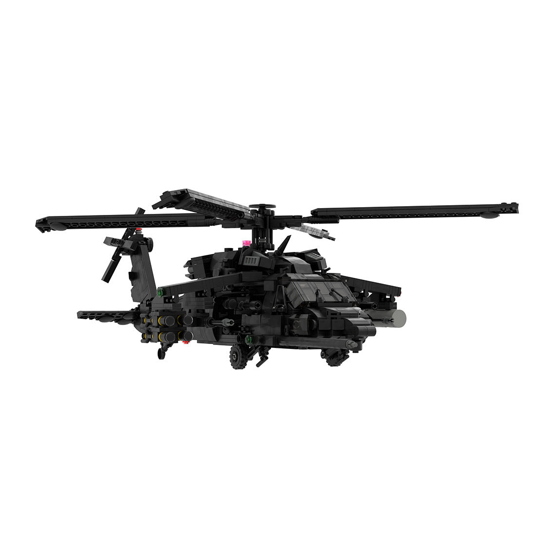 MOC Armed Helicopter Assembly Model Building Blocks Set (1473PCS) - cubertime