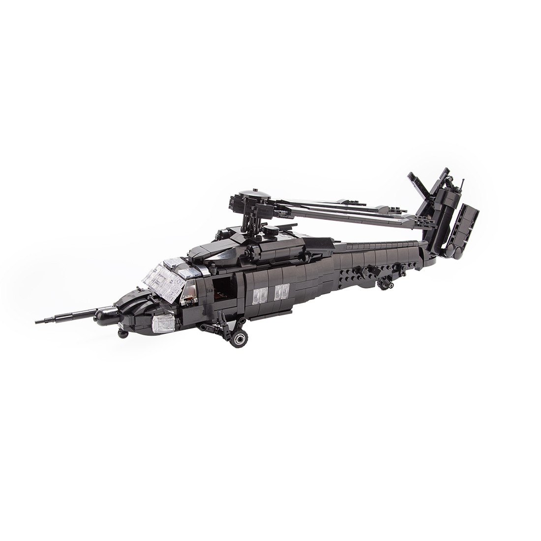 MOC MH60M BlackHawk Military Copter Model Building Blocks Set (1057PCS) - cubertime