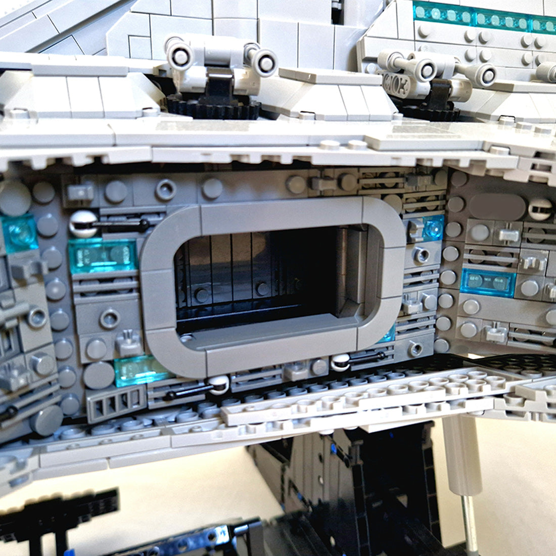MOC RC Venator-class Republic Attack Cruiser Galactic Model Building block set(9915PCS) - cubertime