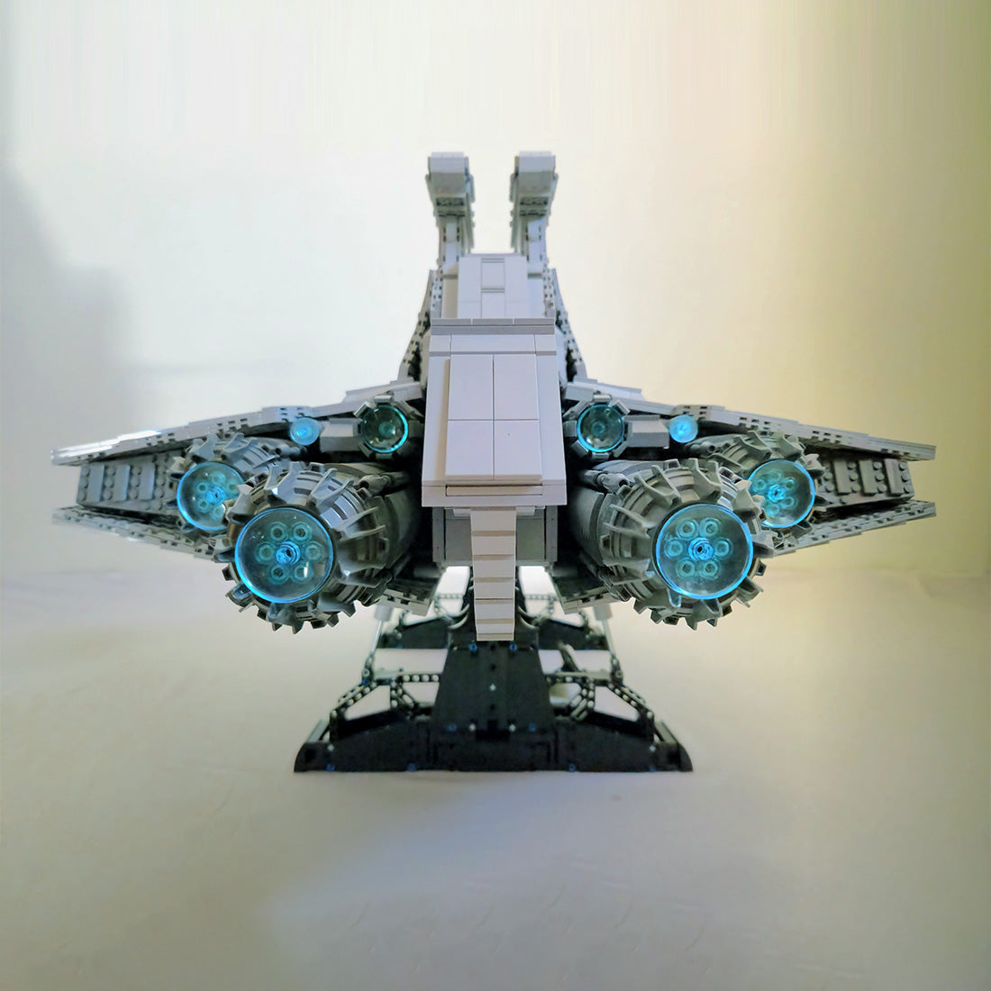 MOC RC Venator-class Republic Attack Cruiser Galactic Model Building block set(9915PCS) - cubertime