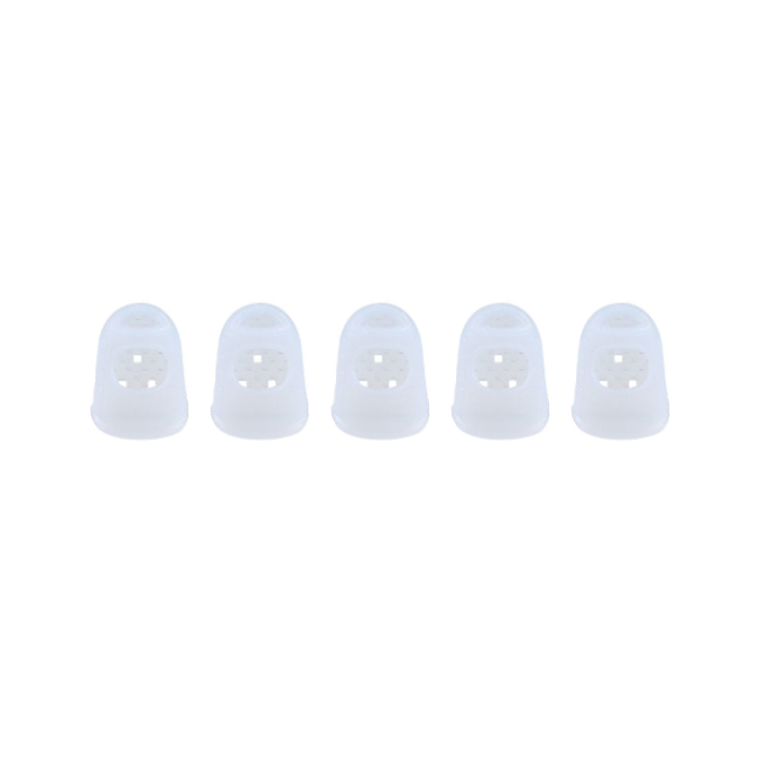 Rubber Finger Sleeves Pain-Free Finger Protection Gear Set of 5 - cubertime