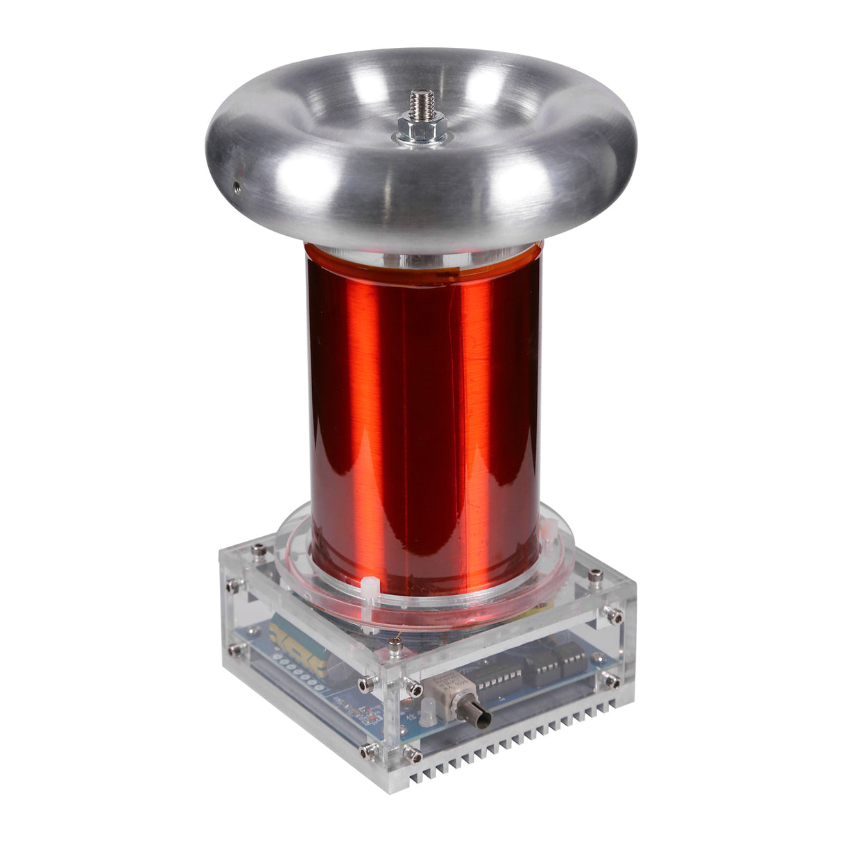 Stark SSTC Music Tesla Coil Integrated Arc Extinguishine Tesla Teaching Model High-tech Toy - cubertime