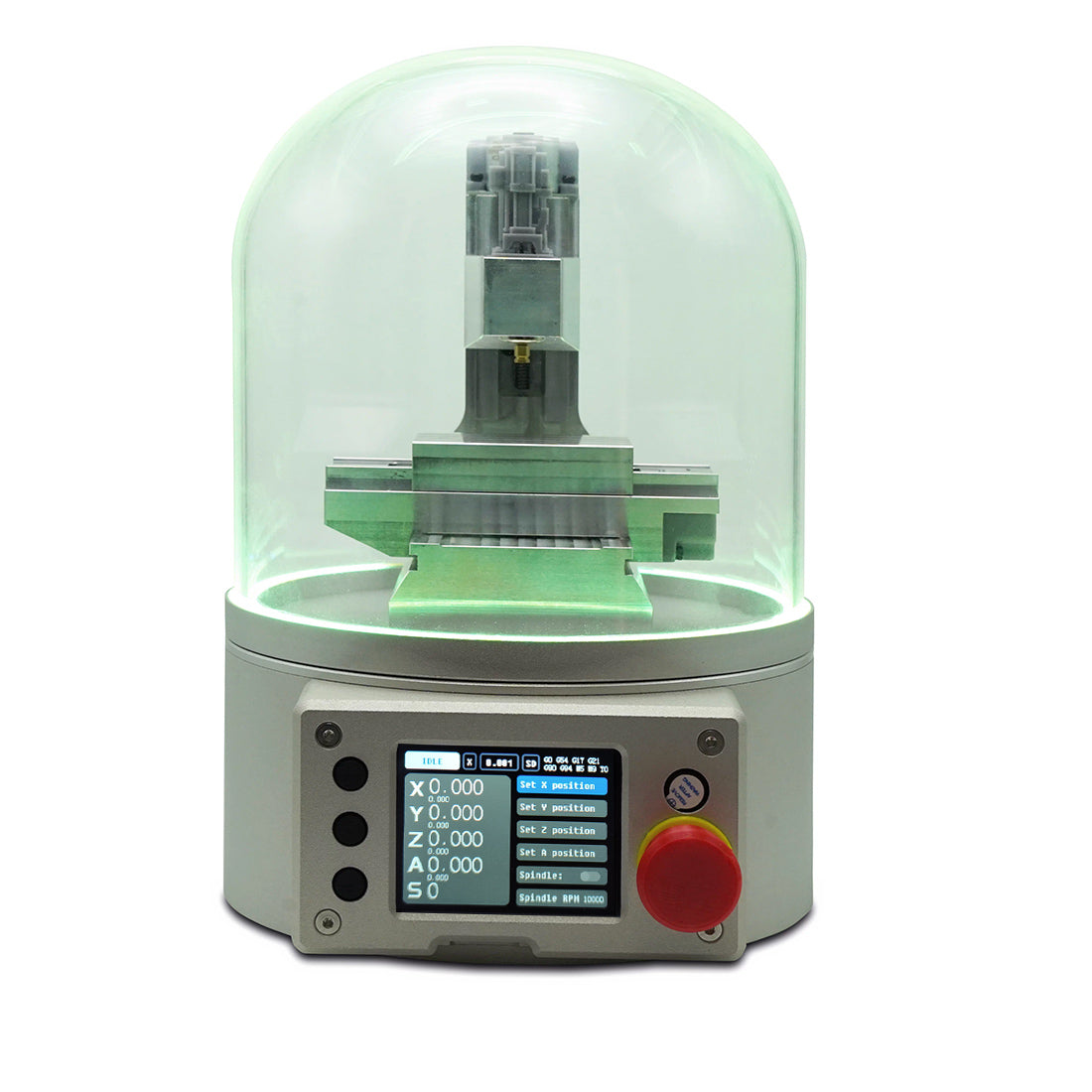 Ultra Mini Desktop CNC Machine Model with G-Code Control