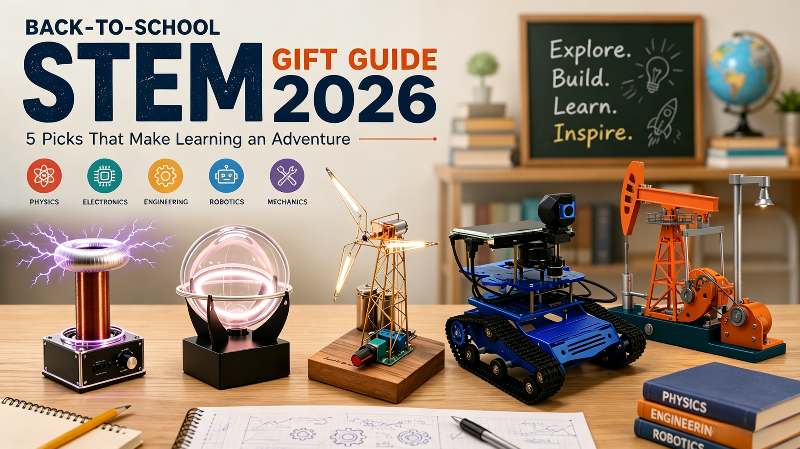 Back-to-School STEM Gift Guide 2026: 5 STEM Gifts That Make Learning an Adventure