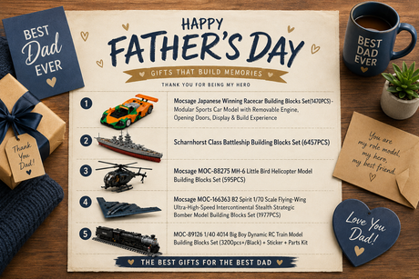 Best Father’s Day Building Block Gifts – 5 Models Dad Will Actually Want to Build