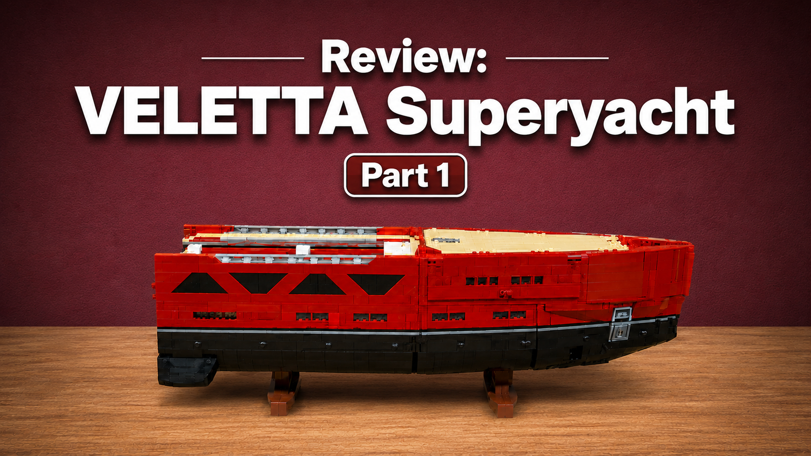 MOC VELETTA Superyacht Review: Is This the Ultimate Building Challenge?