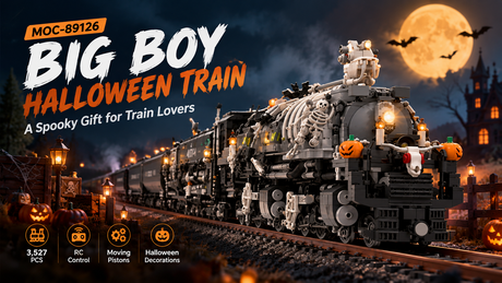The Ultimate Halloween Gift for Train Lovers: Big Boy Goes Spooky