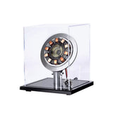1/1 Scale MK1 Heart-shaped Arc Reactor Tech Desk Ornament (Metal Base Version) - cubertime