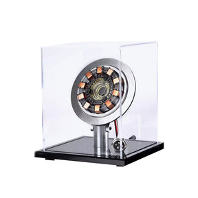1/1 Scale MK1 Heart-shaped Arc Reactor Tech Desk Ornament (Metal Base Version) - cubertime