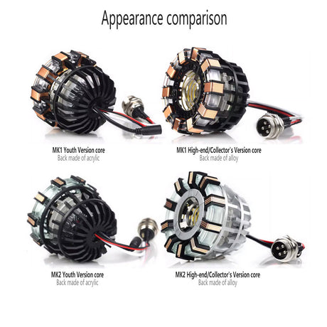 1/1 Scale MK1 MK2 Arc Reactor Tech Desk Ornament Kit - cubertime