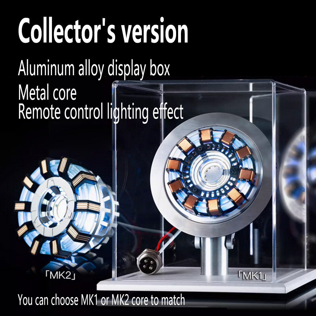 1/1 Scale MK1 MK2 Arc Reactor Tech Desk Ornament Kit - cubertime