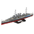 MOC 1/300 Scale HMS Norfolk Heavy Cruiser Building Blocks, Military Warship Naval Display Construction Set with Display Stand for Adult Collectors (1456PCS) - cubertime