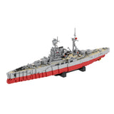 1/350 Scale Large Military Battleship Building Blocks Set (1730PCS) - cubertime