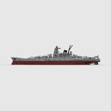 1/470 Scale Japanese Navy's Yamato Battleship Building Blocks Set (1910PCS) - cubertime
