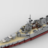 1/485 Scale WWII British Hood Battlecruiser Military Building Blocks Set(1301PCS) - cubertime