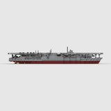 1/485 Scale WWII Kaga Japanese Navy Aircraft Carrier Military Building Blocks Set(1739PCS) - cubertime