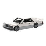 MOC 1980 German Luxury Coupe Building Blocks Set, Classic Sports Car Model Construction Set, High-Brick Display Kit for Adults(1473PCS) - cubertime