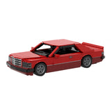 MOC 1980 German Luxury Coupe Building Blocks Set, Classic Sports Car Model Construction Set, High-Brick Display Kit for Adults(1473PCS) - cubertime