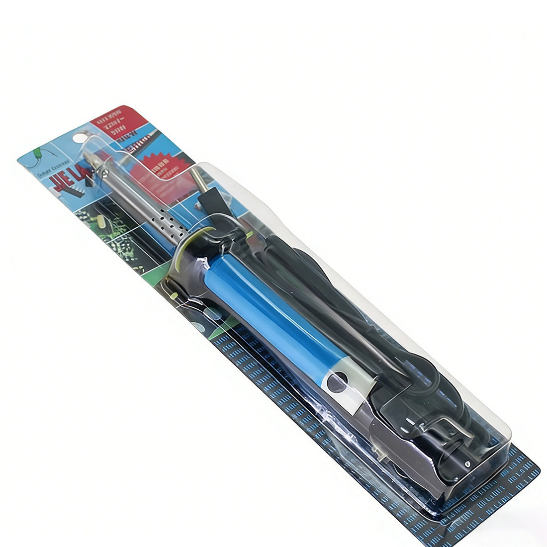 30W Electric Desoldering Pump, Heated Solder Sucker Tool with Iron, Manual Desoldering Tool (US Plug/EU Plug) - cubertime