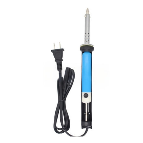 30W Electric Desoldering Pump, Heated Solder Sucker Tool with Iron, Manual Desoldering Tool (US Plug/EU Plug) - cubertime