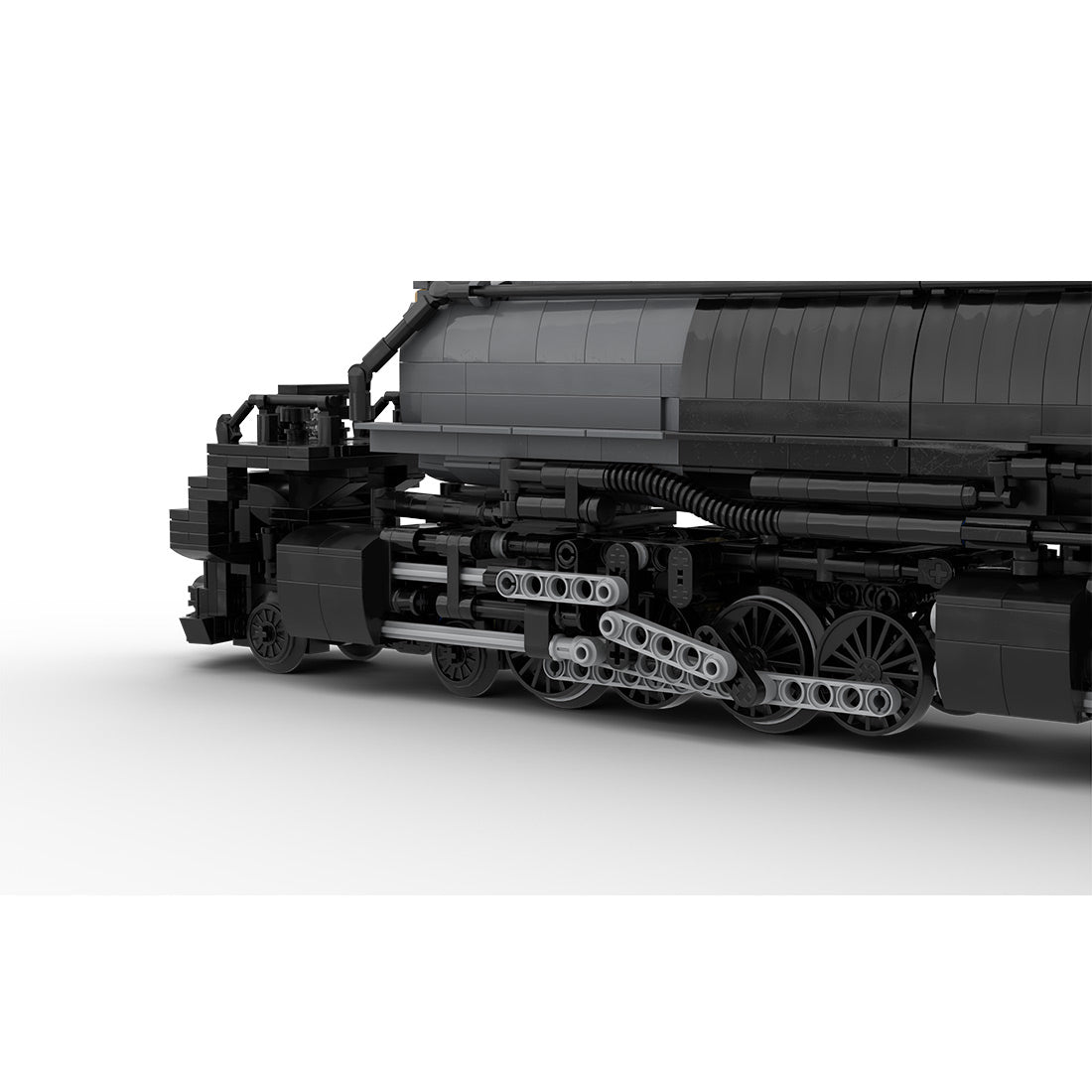 4014 Big Boy Dynamic RC Train Model Building Blocks - CUBERTIME