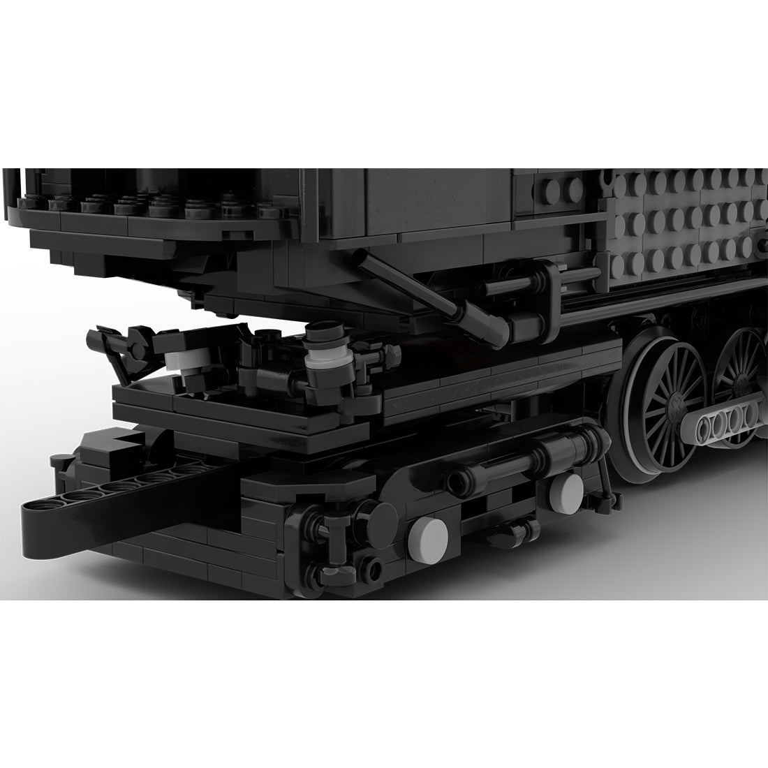 4014 Big Boy Dynamic RC Train Model Building Blocks - CUBERTIME