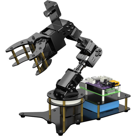 6-DOF Visual Recognition Robotic Arm with Voice Control & Python Programming for Jetson Nano - cubertime