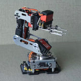 6DOF Robotic Arm Kit High Torque 25KG Metal Gear Digital Motor Mechanical Arm DIY Assembly with Wireless Serial Control 624G Structure (Unassembled) _ CUBERTIME