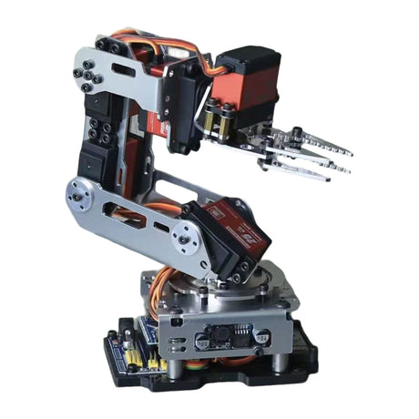 6DOF Robotic Arm Kit High Torque 25KG Metal Gear Digital Motor Mechanical Arm DIY Assembly with Wireless Serial Control 624G Structure (Unassembled) _ CUBERTIME