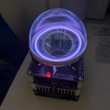Plasma Energy Light Ball, Arc-Reactor-Style Plasma Ring, Inert Gas Light Sphere (90mm/130mm) - cubertime