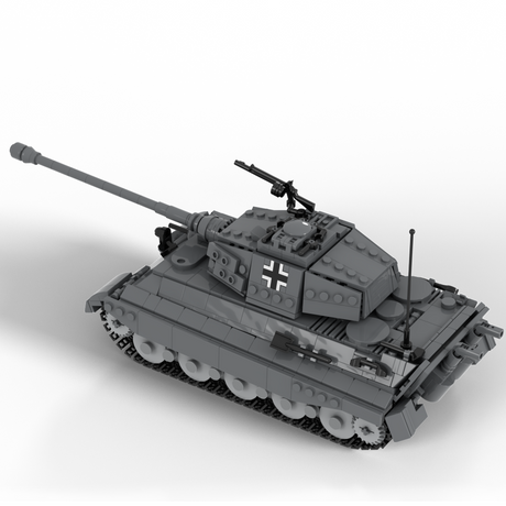 Ausf. B King Tiger Heavy Tank Building Blocks Set (1265PCS) - cubertime