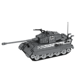 Ausf. B King Tiger Heavy Tank Building Blocks Set (1265PCS) - cubertime