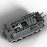Ausf. B King Tiger Heavy Tank Building Blocks Set (1265PCS) - cubertime